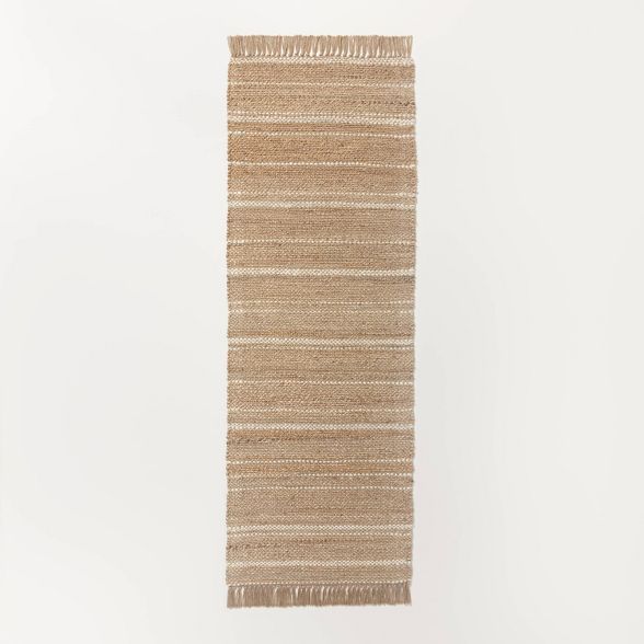Jute Variegated Stripe Area Rug - Hearth & Hand™ with Magnolia | Target