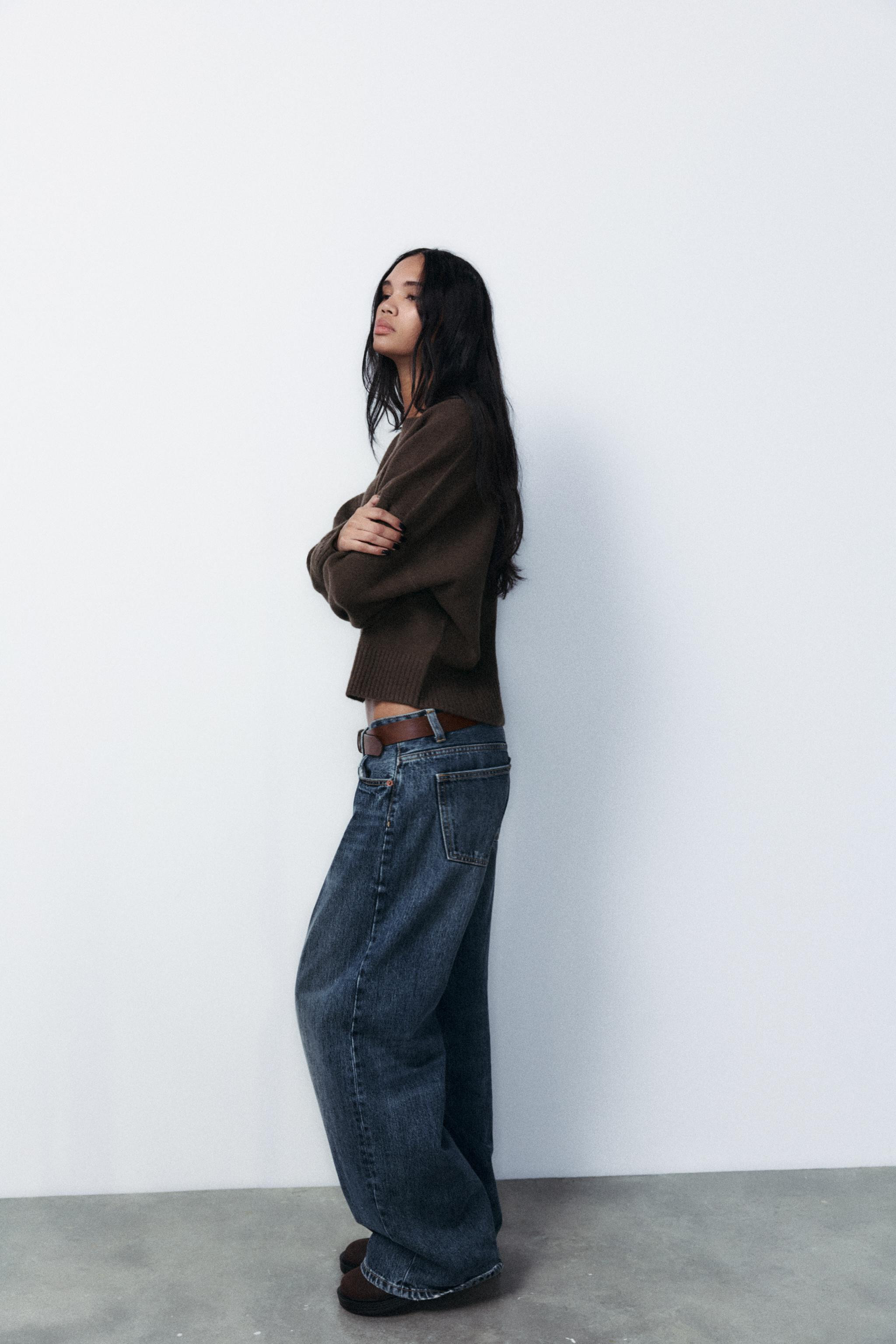 SOFT PLAIN KNIT SWEATER | Zara UK