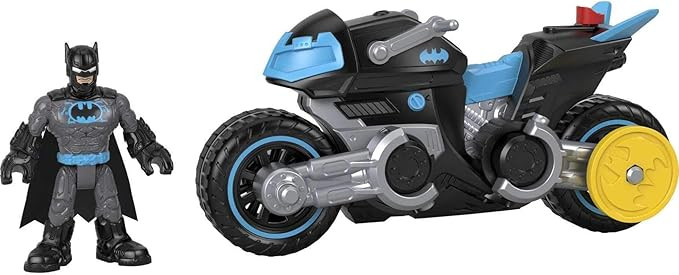 Imaginext DC Super Friends Batman Toy Bat-Tech Batcycle Transforming Motorcycle with Launcher & F... | Amazon (US)