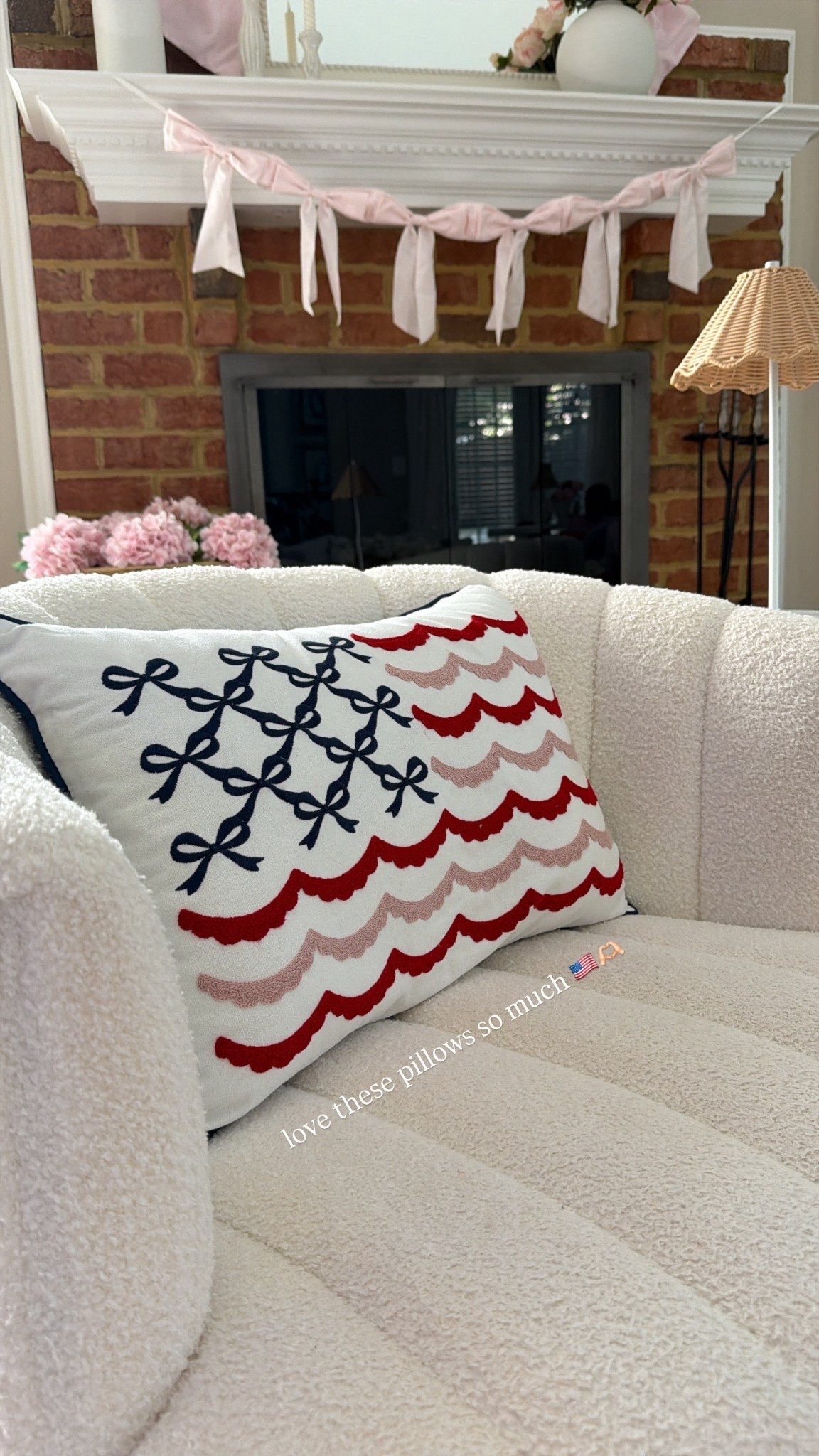 Affordable flag pillow 

#LTKHome