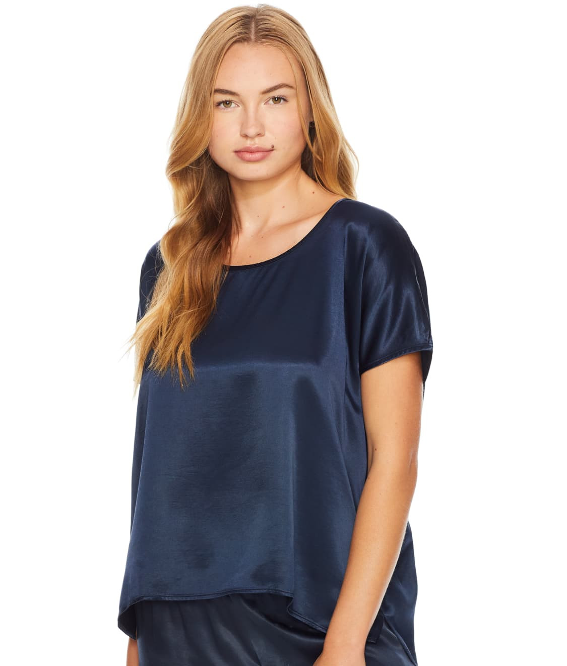 Roxxy Satin Lounge Top | Bare Necessities
