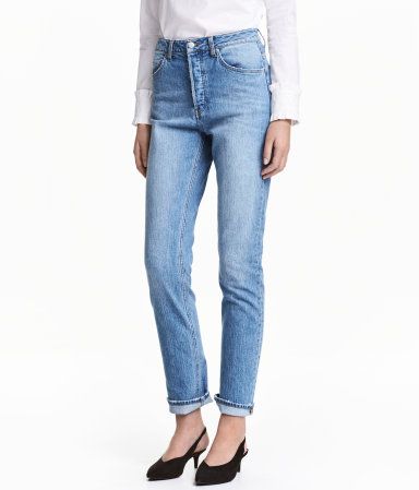 H&M Relaxed High Jeans $39.99 | H&M (US)