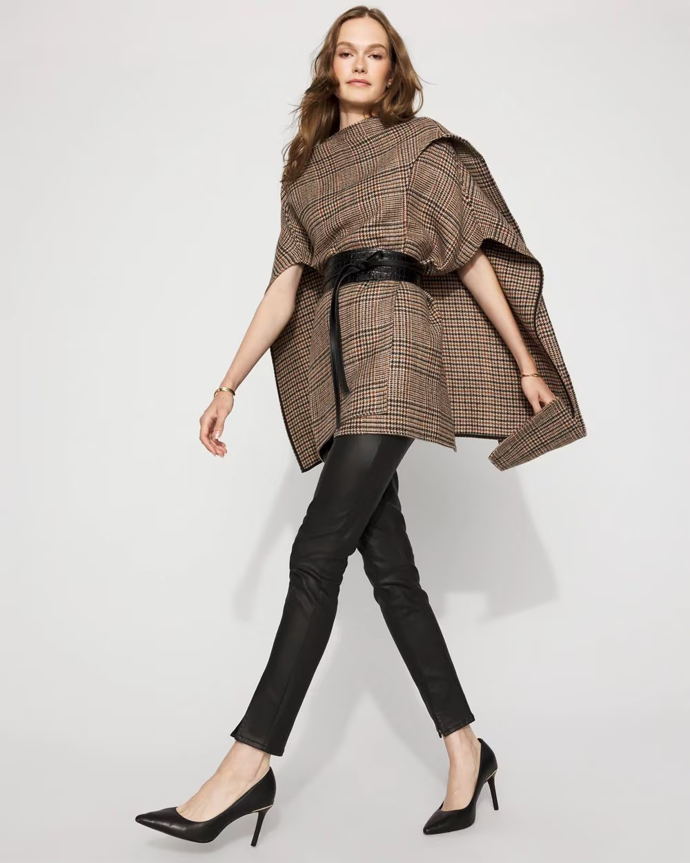 Plaid Wrap Coat | White House Black Market