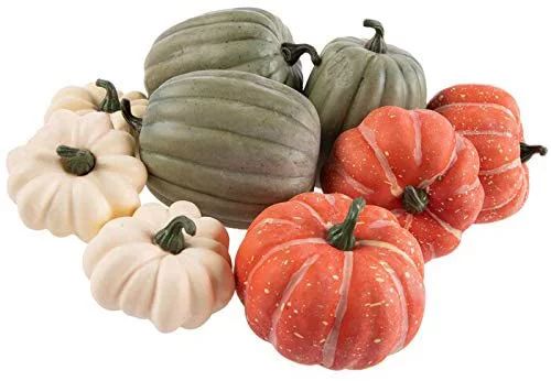 Bright Foam Pumpkins and Gourds Home Autumn Fall Table Decoration Package | Walmart (US)