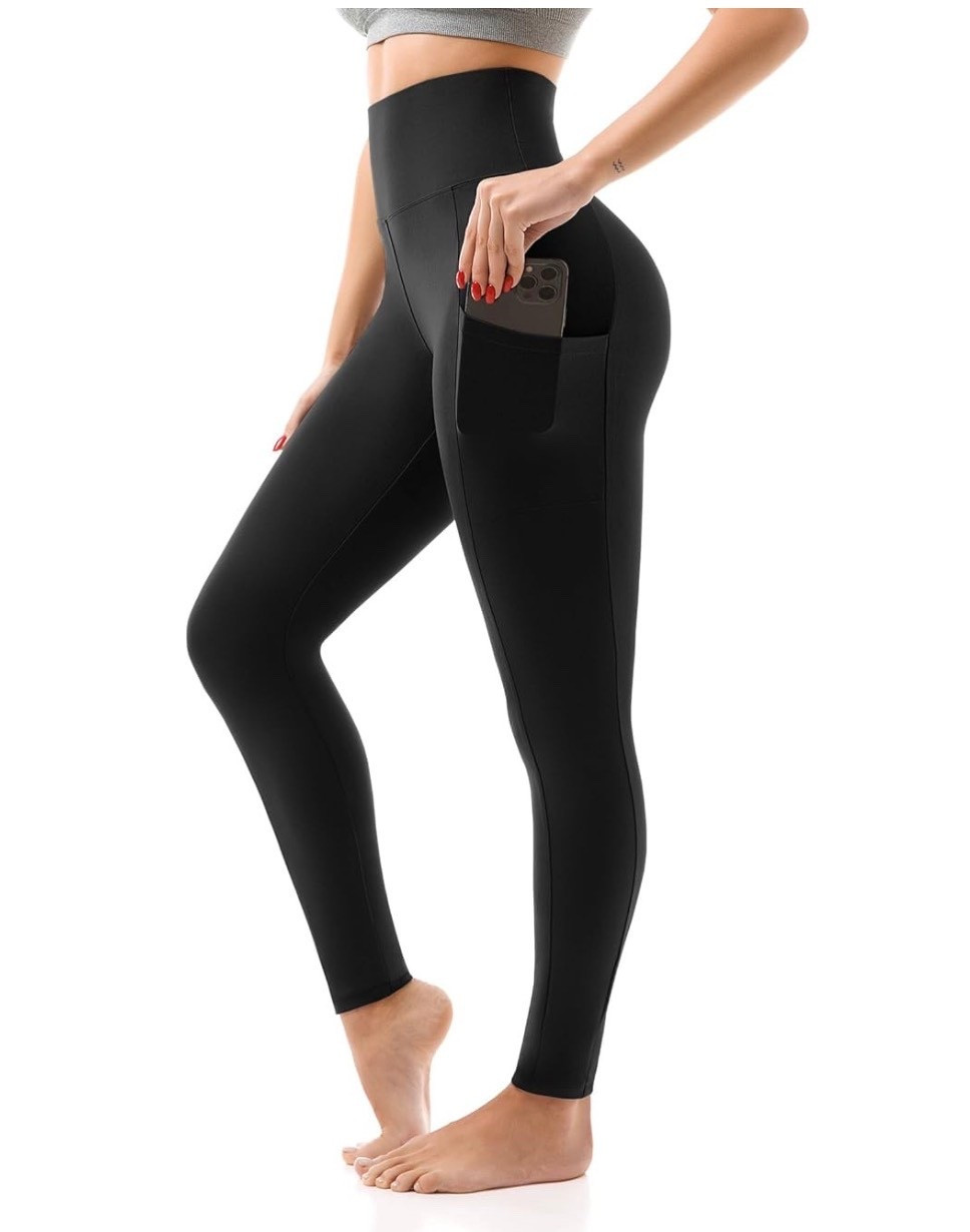 $7.99 leggings with pockets?! Say less. I NEED these for wrangling kiddos. Carrying all the things and getting everything messy 

#LTKmomlife #LTKSaleAlert #LTKActive