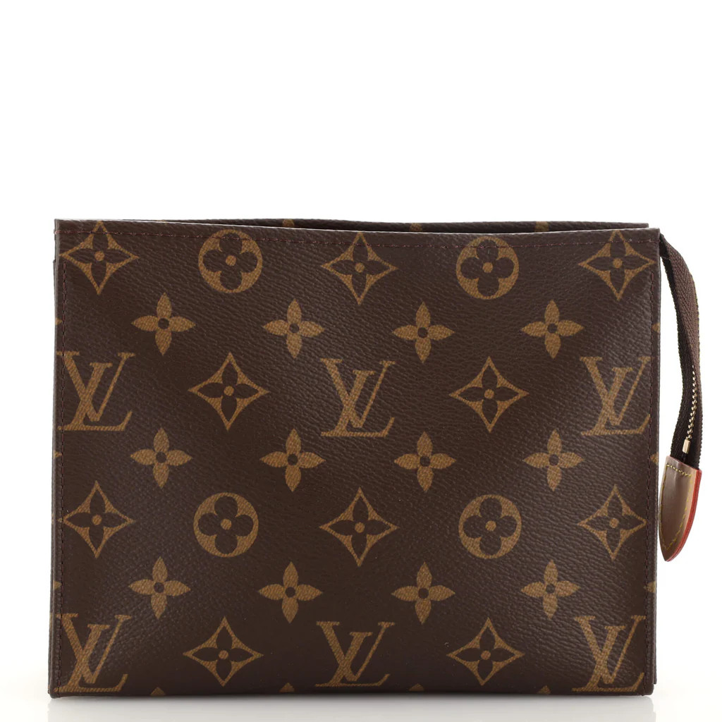 Poche Toilette NM Monogram Coated Canvas | Rebag