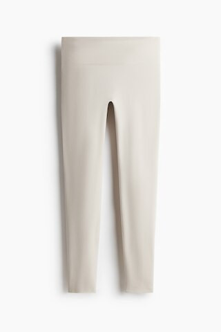 H & M - Sports Leggings with SoftMove - Light Taupe | H&M (US + CA)
