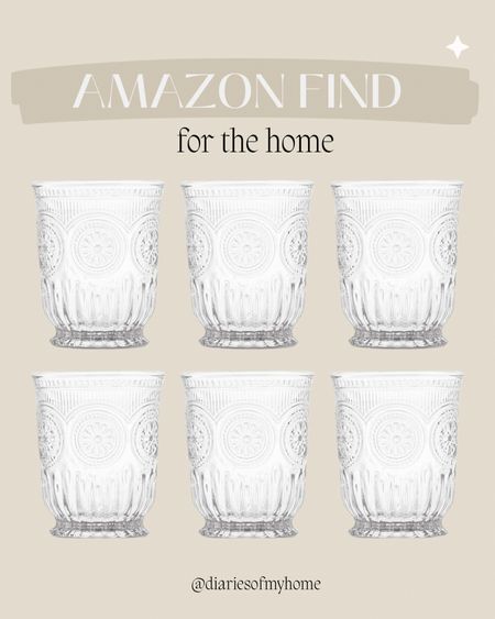 Amazon find for the home ✨

#cups #glasscups #amazonfind #founditonamazon 

#LTKhome #LTKfindsunder50 #LTKfindsunder100