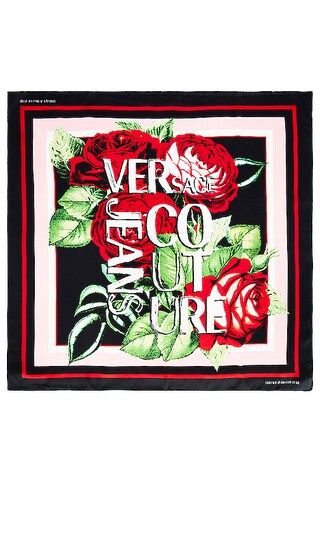 Logo Couture Scarf in Black & Multi | Revolve Clothing (Global)