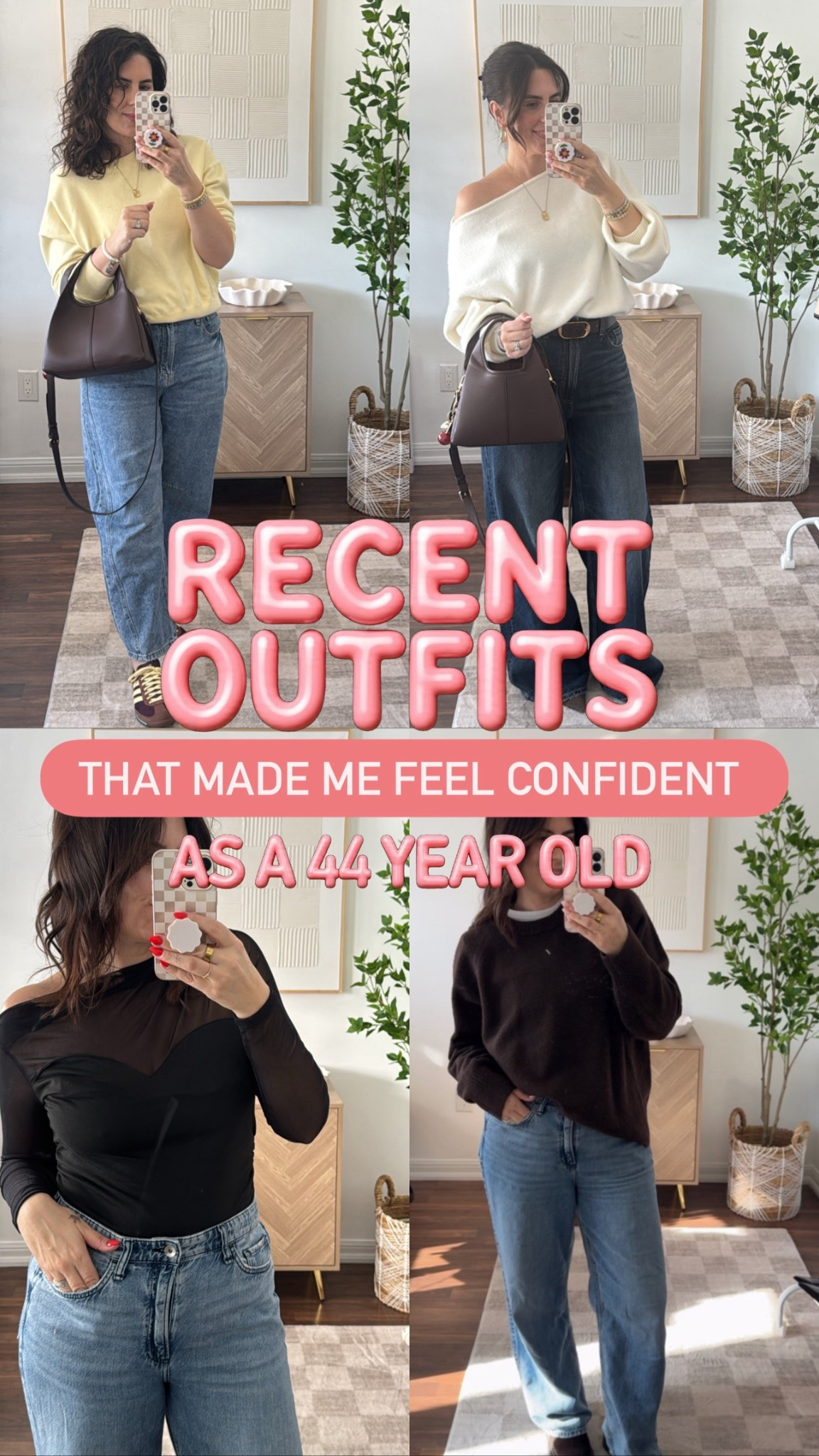 Outfits that made me feel confident as a 44 year old #outfits #ootd 