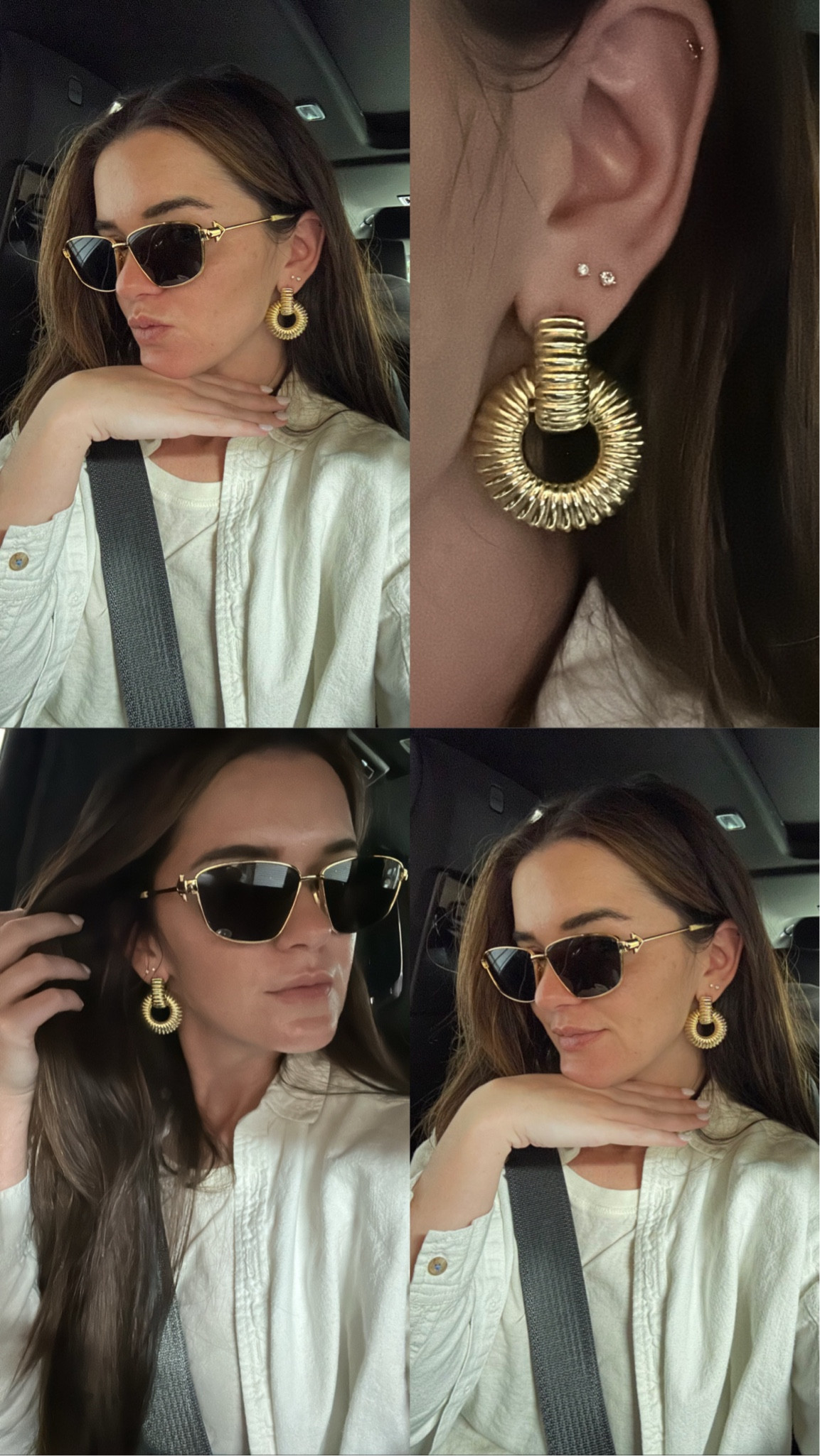 Earrings were asked about a lot today in the DMs! 