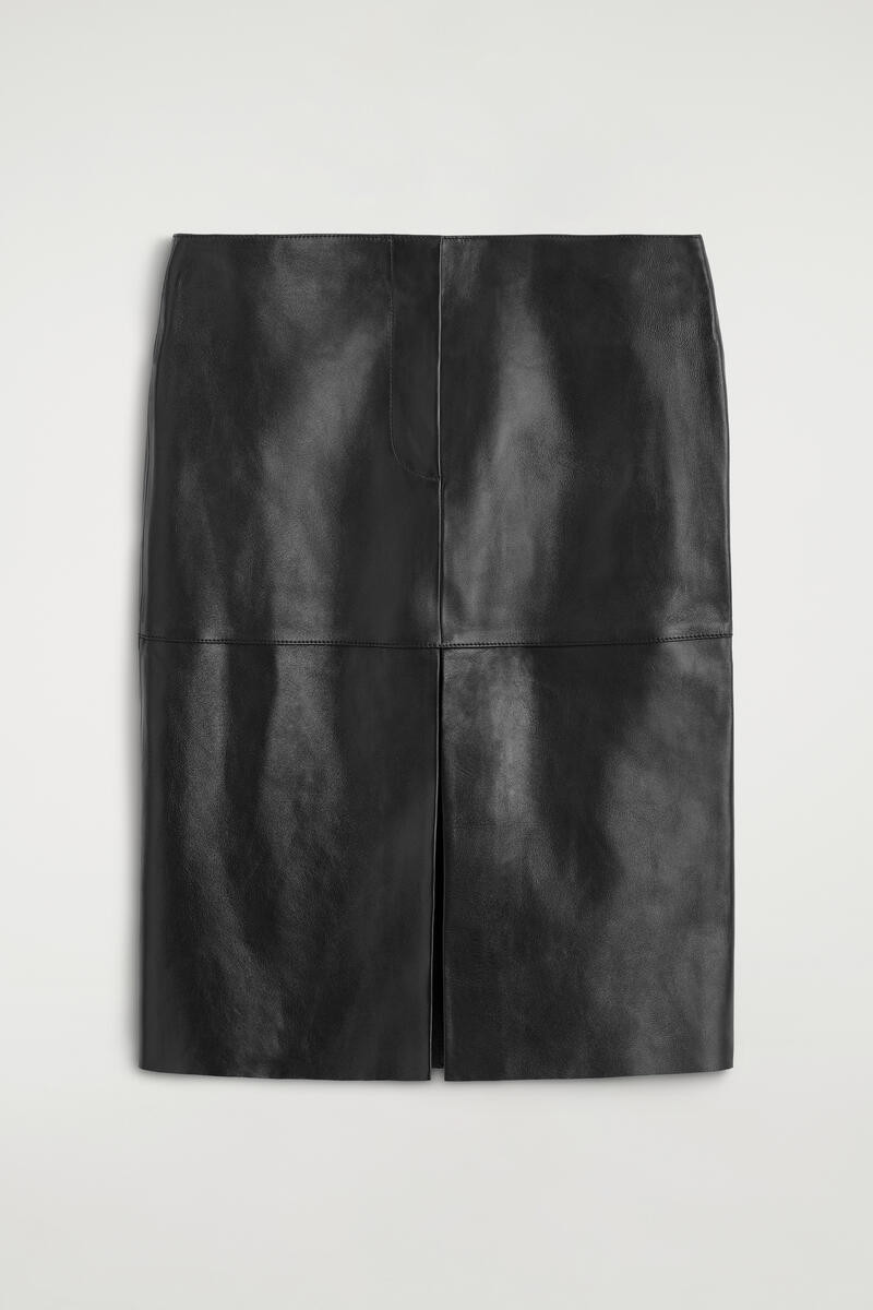 Leather Midi Skirt | COS (US)