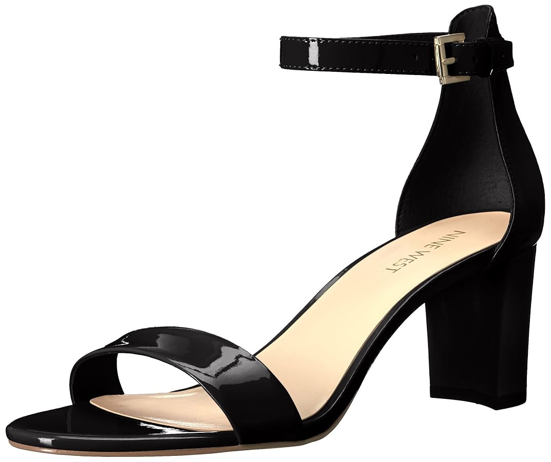NINE WEST Women's Pruce Heeled Sandal | Amazon (US)