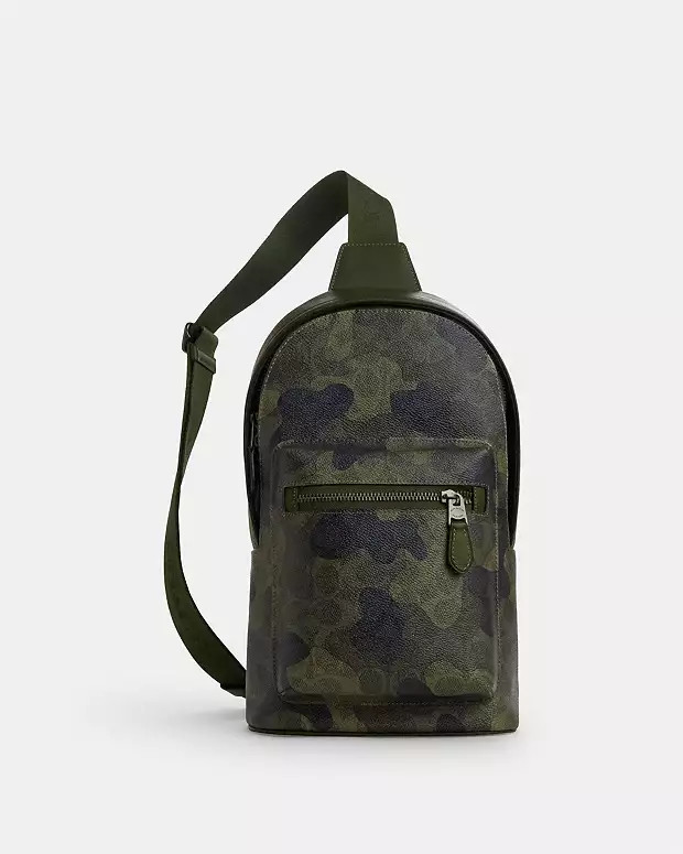 West Pack In Signature Camo Print | Coach Outlet US
