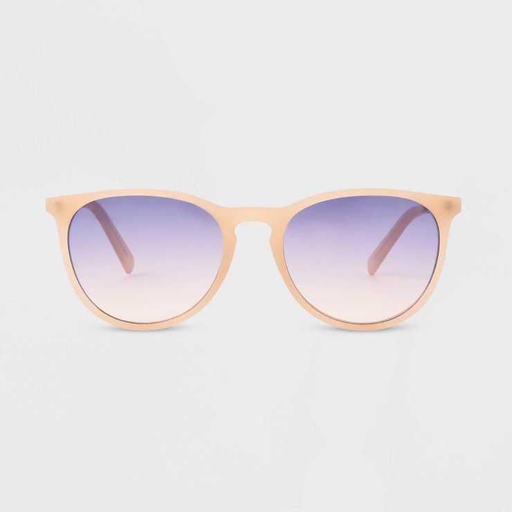 Women's Metal Round Sunglasses - Universal Thread™ Pink | Target