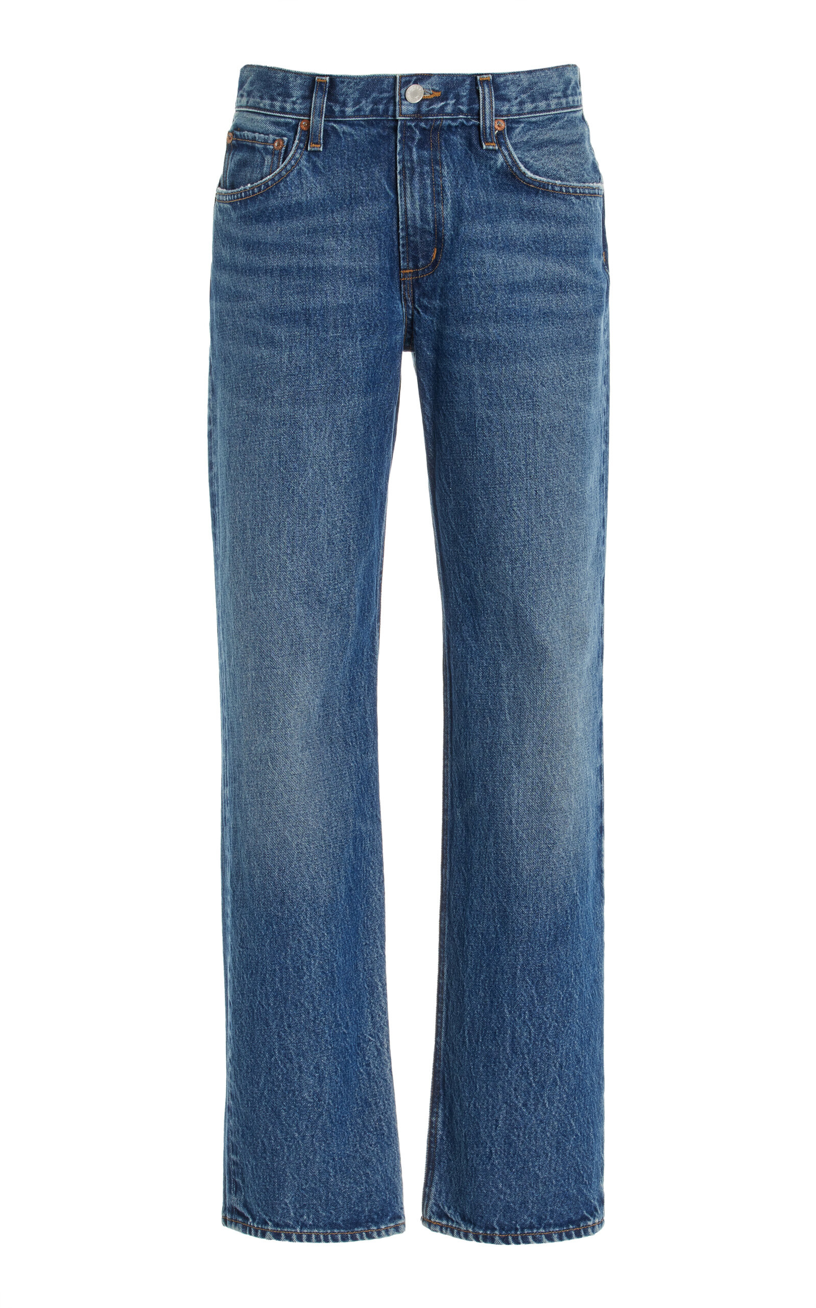 Amber Low-Rise Straight-Leg Jeans | Moda Operandi (Global)