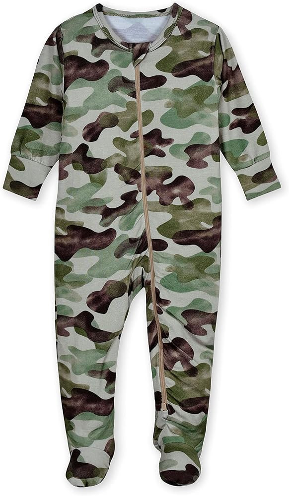 Gerber Unisex Baby Toddler Buttery-Soft Snug Fit Footed Pajamas with Viscose Made with Eucalyptus | Amazon (US)