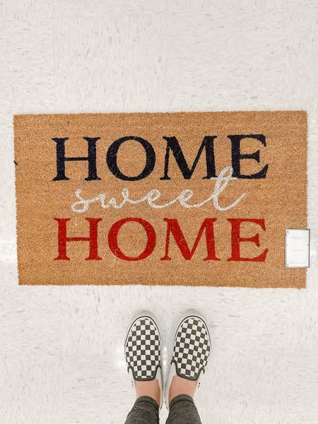 Home sweet home door mat at Target 

#LTKSeasonal