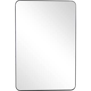 Camden Isle 42 in. x 28 in. Modern Rectangle Framed Decorative Mirror-86607 - The Home Depot | The Home Depot