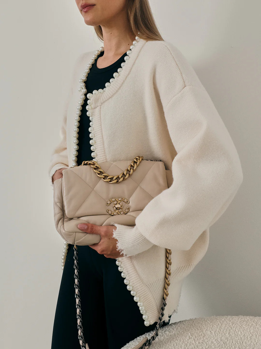 White Pearl Cardigan | Vita Grace
