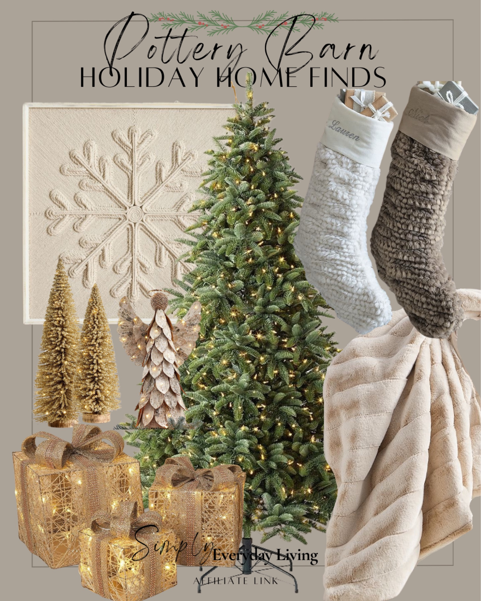 Pottery Barn Holiday Home Finds

#LTKHoliday #LTKHome #LTKSeasonal