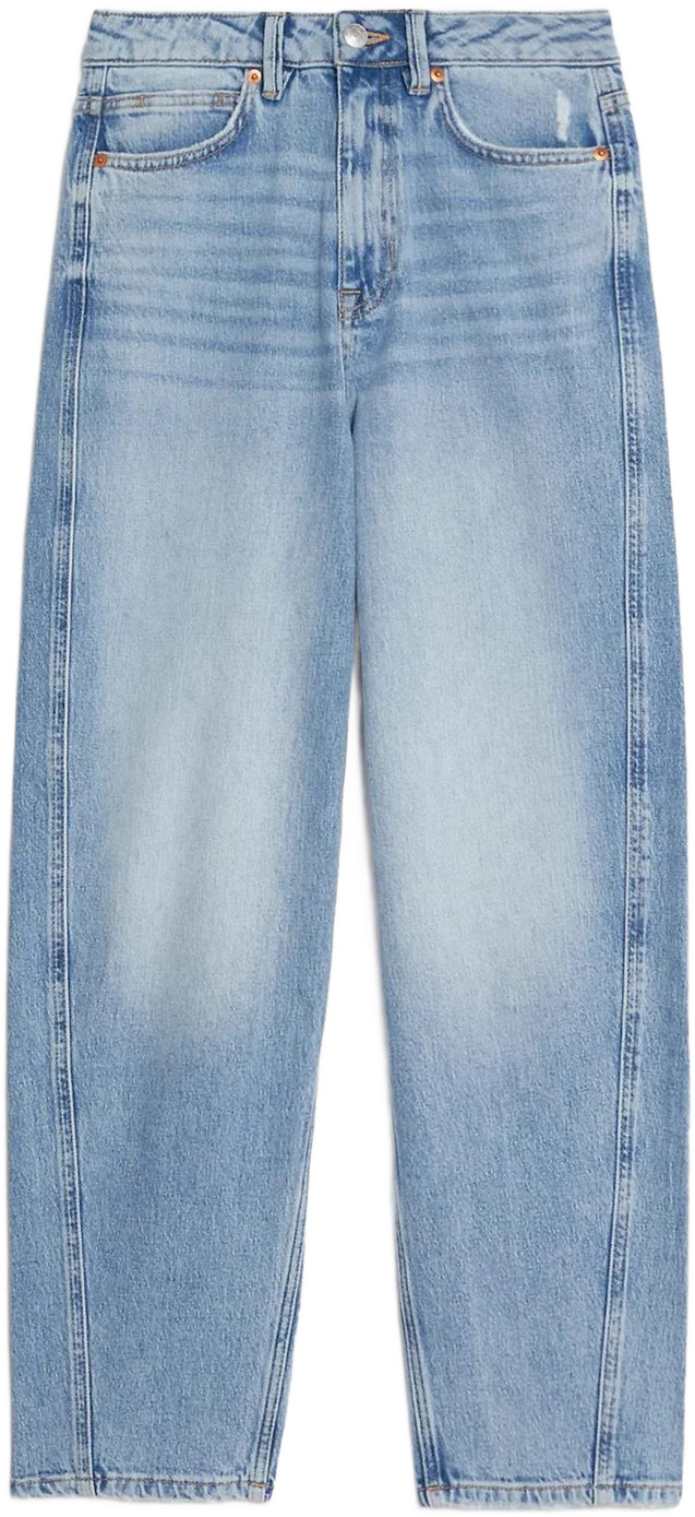 High Waisted Carrot Leg Ankle Grazer Jeans | Marks & Spencer (UK)