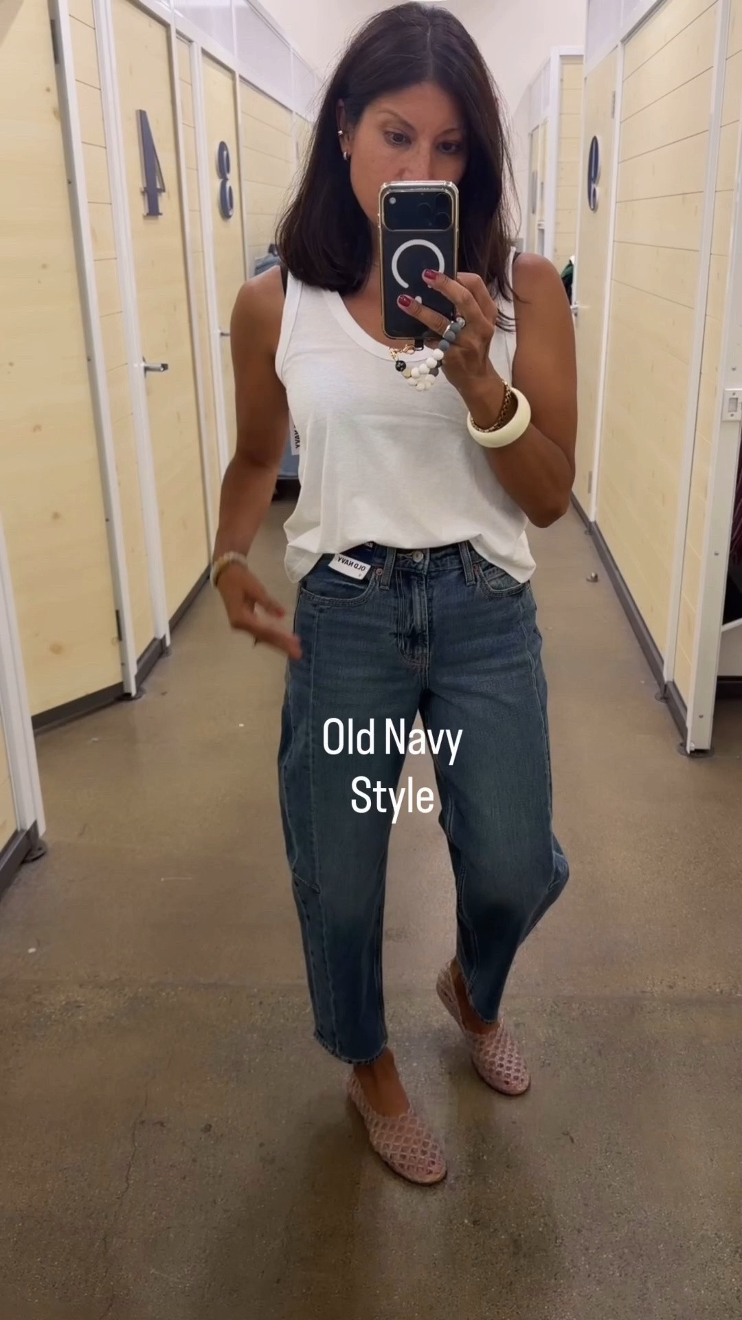 I tried on a couple of pants 

Barrel jeans 
Drawstring balloon pants 

Summer style

#LTKSeasonal #LTKOver40 #LTKPetite