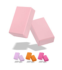 Biguphate Yoga Blocks 2 Pack, EVA Foam Yoga Block Supportive Latex-Free, Non-Slip Exercise Blocks... | Amazon (US)