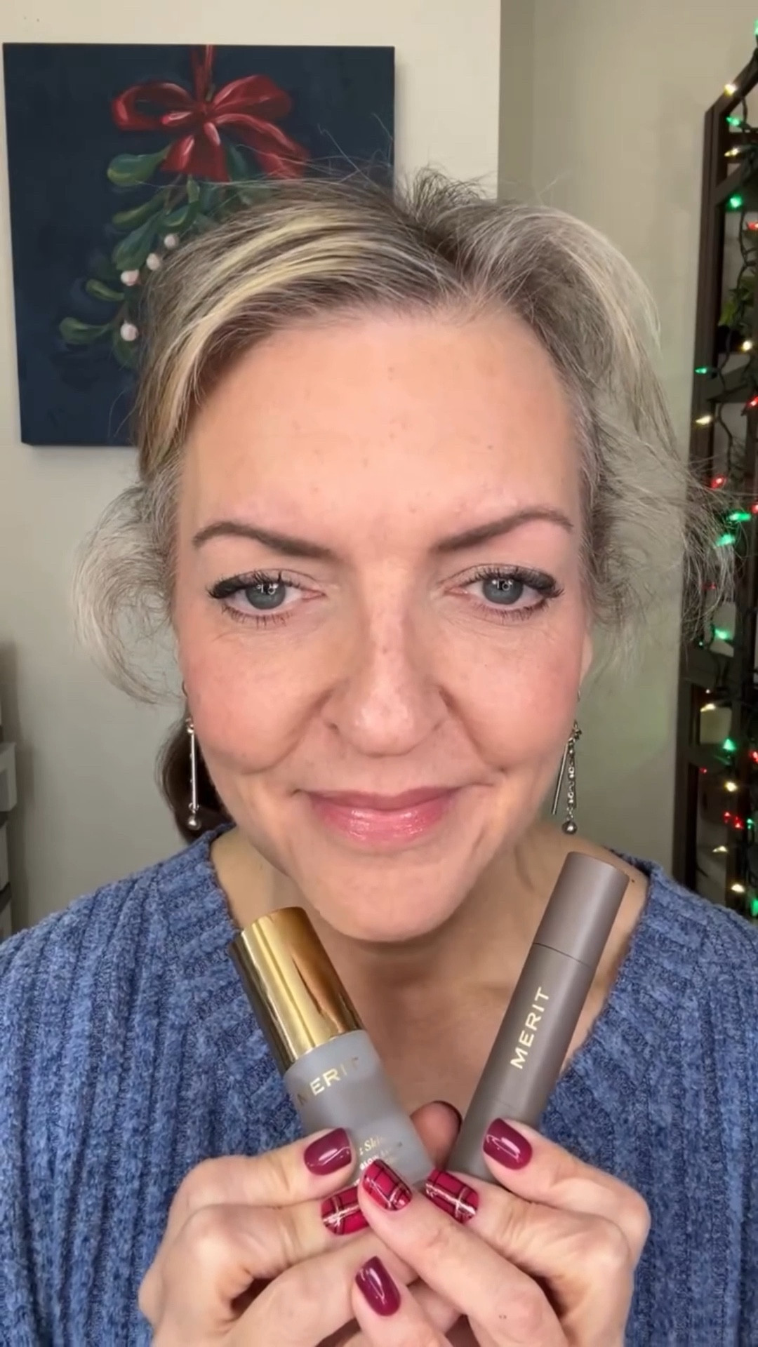 Love this minimalist duo for mature skin makeup ✨💄
The @merit Great Skin Serum is a lightweight, hydrating serum that plumps, smooths, and preps skin perfectly for makeup—no heaviness, no stickiness 🙌
Paired with the Merit The Minimalist Perfecting Complexion Stick, you get easy, light-to-medium coverage that works as foundation, concealer, or contour. Perfect for makeup over 50 & 60, quick routines, and natural, healthy-looking skin 💕✨

#MatureSkinMakeup #MakeupOver50 #MakeupOver60 #SimpleMakeup #MeritBeauty

#LTKgrwm #LTKOver40 #LTKBeauty