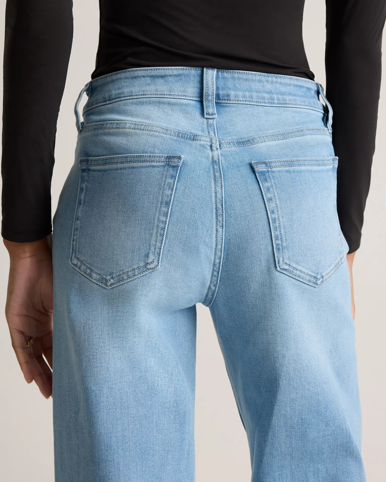 Bella Stretch Wide Leg Jeans | Quince