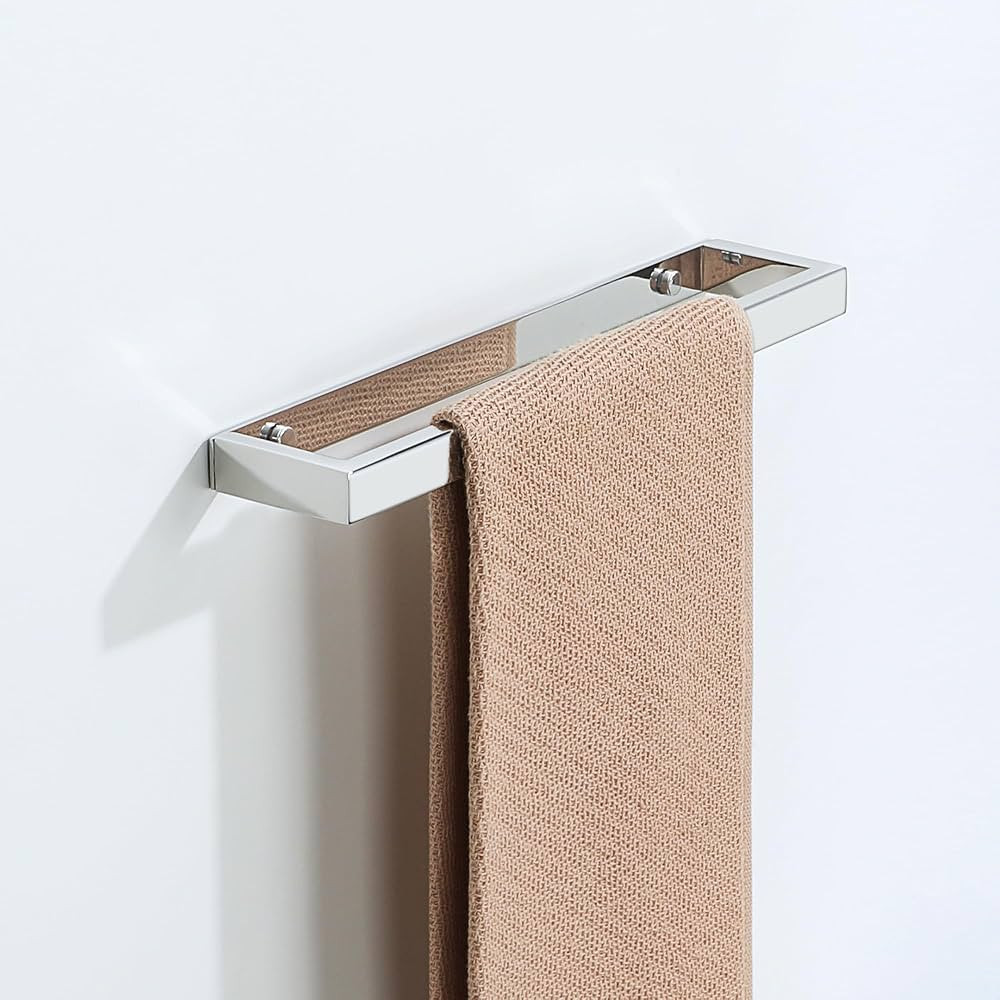 Alise 12 Inch Hand Towel Holder Towel Bar for Bathroom Wall Mounted,Chrome | Amazon (US)