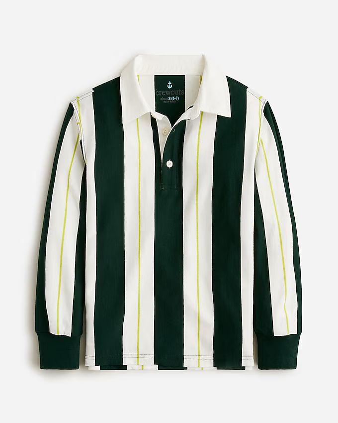 Kids' junior-varsity rugby shirt in vertical stripe | J. Crew US