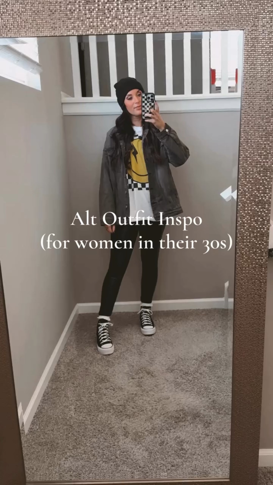 Comfy casual alt outfit! 

C0mment SHOP and I’ll DM you the links to everything in this reel 🖤

#altoutfits #altoutfit #edgyoutfits