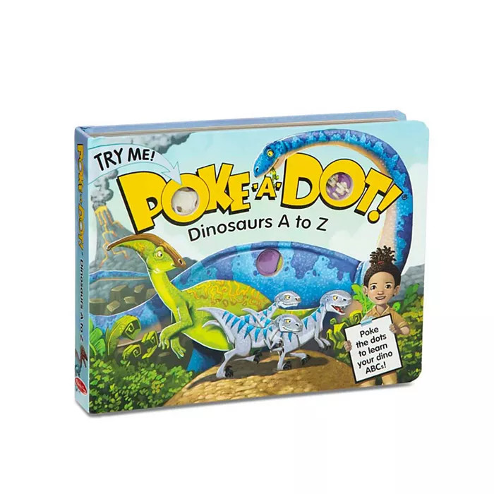 Melissa & Doug Children's Book - Poke-A-Dot: Dinosaurs A to Z | Kohls | Kohl's