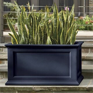 Devon Easy-Care Rectangular Planter | Grandin Road