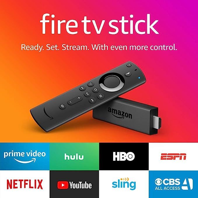 Fire TV Stick with Alexa Voice Remote, streaming media player (Includes $45 Sling TV credit) | Amazon (US)