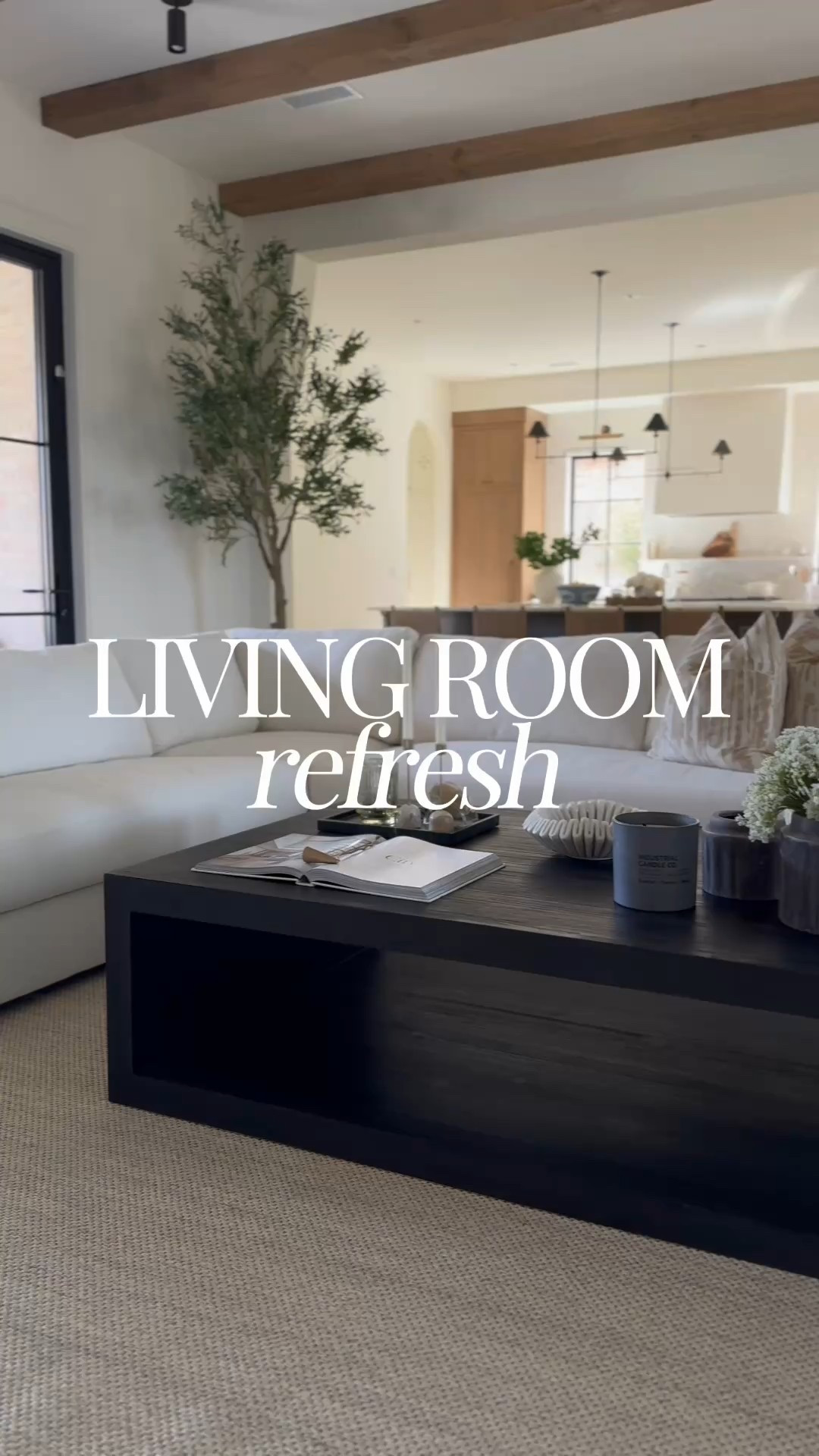 Love the way my living room turned out and am obsessed with the vibe in here! I love a sectional sofa and this one is no exception 👏🏼 and my 10’ olive tree fit just right in here!

#LTKHome #LTKStyleTip #LTKSaleAlert