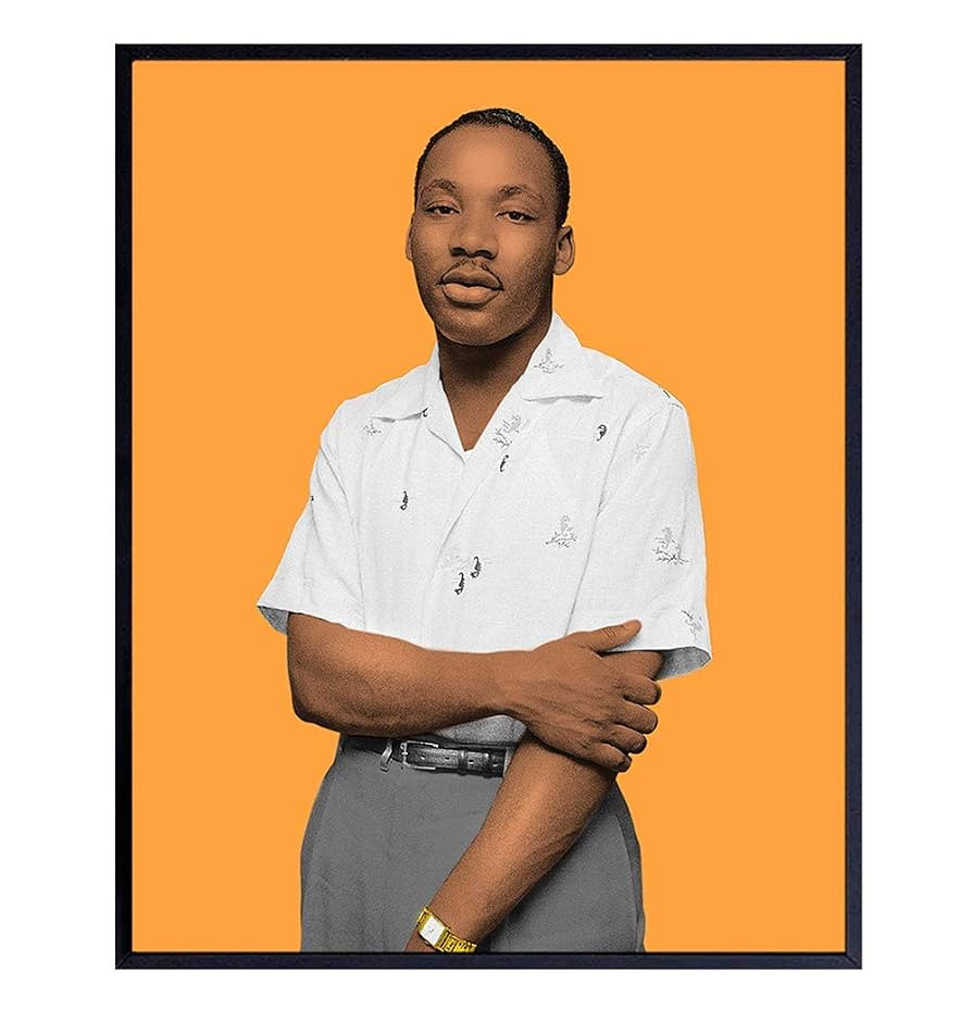 Martin Luther King Art - 8x10 Pop Art Poster - Andy Warhol Style, Wall and Home Decor Print for C... | Amazon (US)