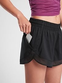 Mesh Racer Run Short 4" | Athleta