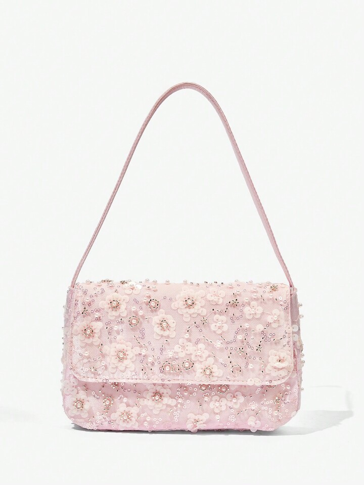 SHEIN Belle Luxury, Glamorous,Elegant, Glitter, Women Top Handle Bag, Women Evening Bag,For Girls, Ladies, Women,College Students,For Brides,Bridesmaid, Wedding Guests, Honeymoon,For Party, Prom, Wedding,Club, Date, Evening,Date Night Valentines | SHEIN