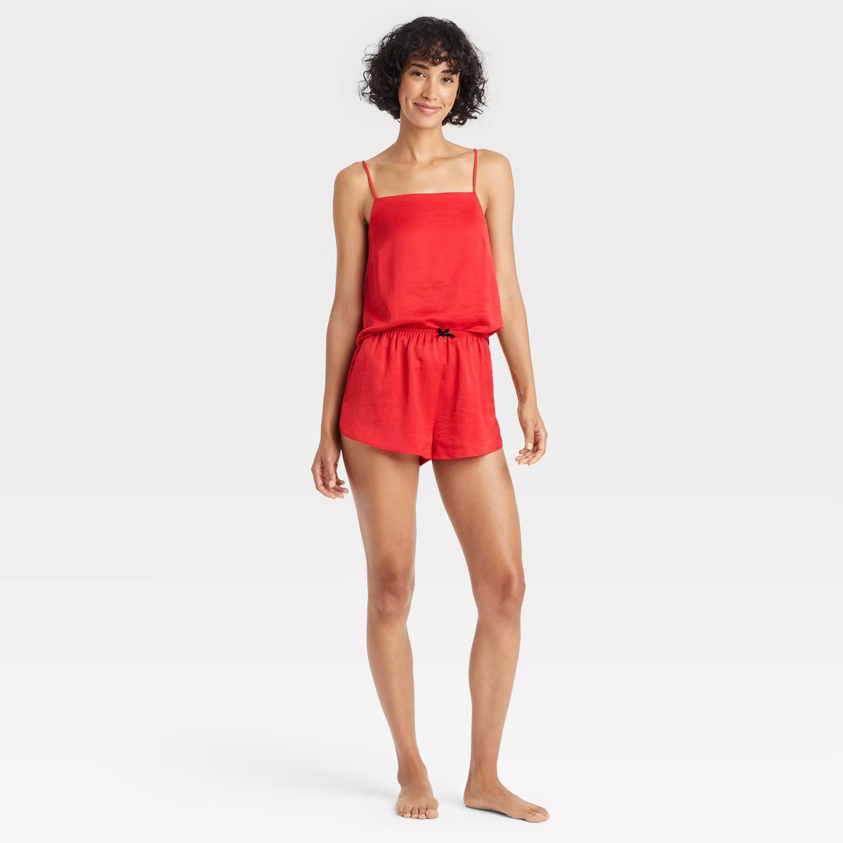 Women's Satin Cami Top and Shorts Pajama Set - Auden™ | Target