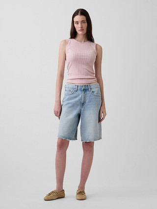 Pointelle Shell Tank Top | Gap (US)