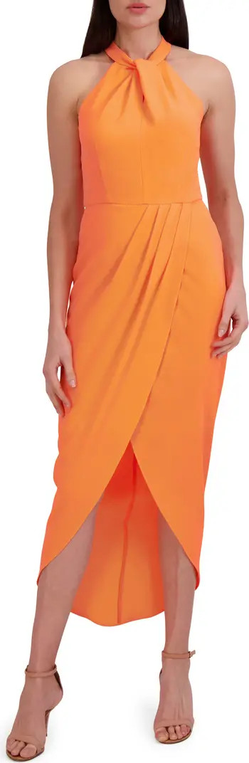 Knot Neck Halter Dress | Nordstrom