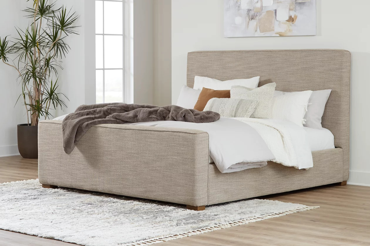 Dakmore King Upholstered Bed | Ashley Homestore