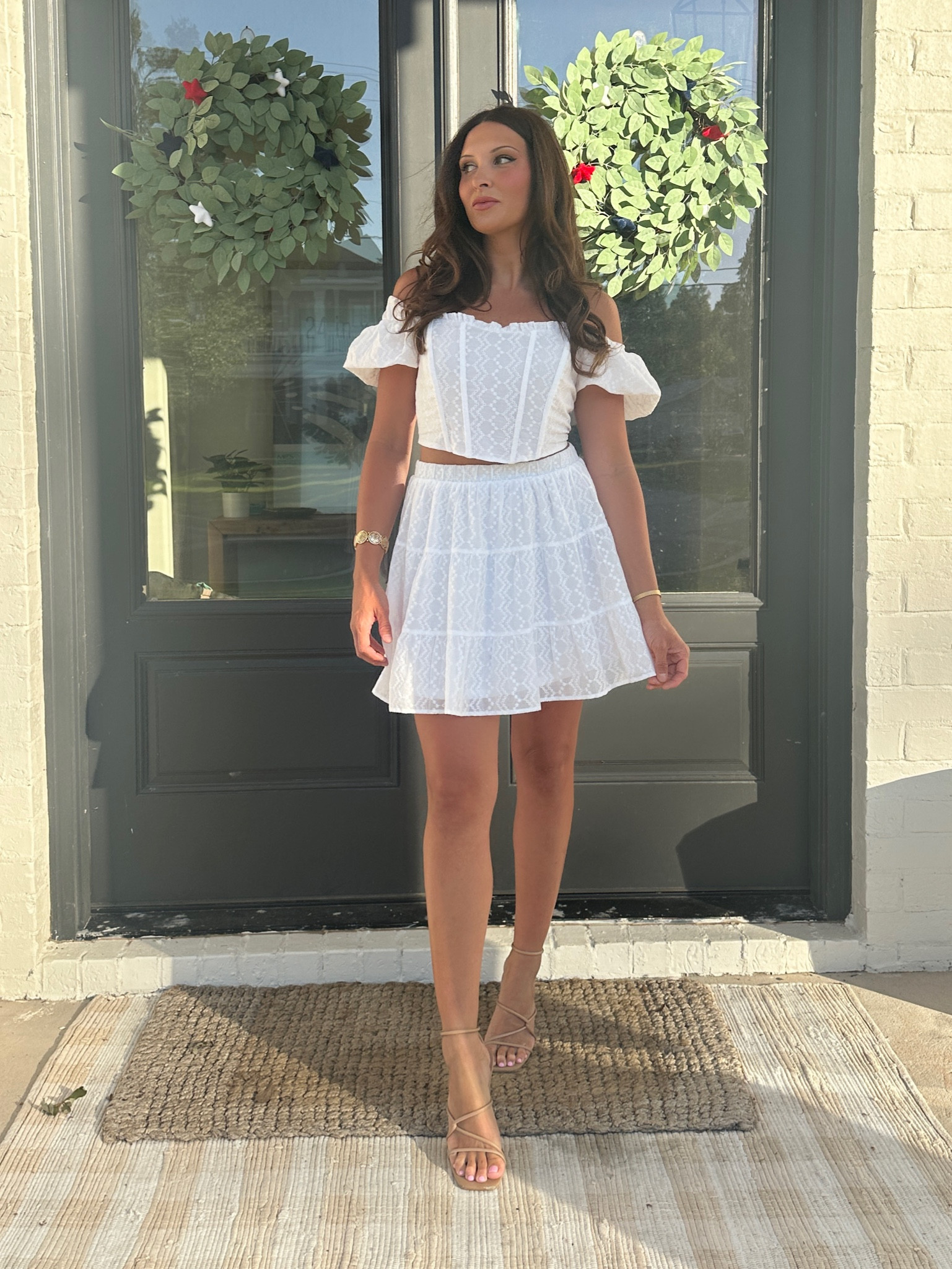 Birthday outfit 🫶🏼 gotta love a matching set! 

#LTKStyleTip #LTKFindsUnder100 #LTKMidsize