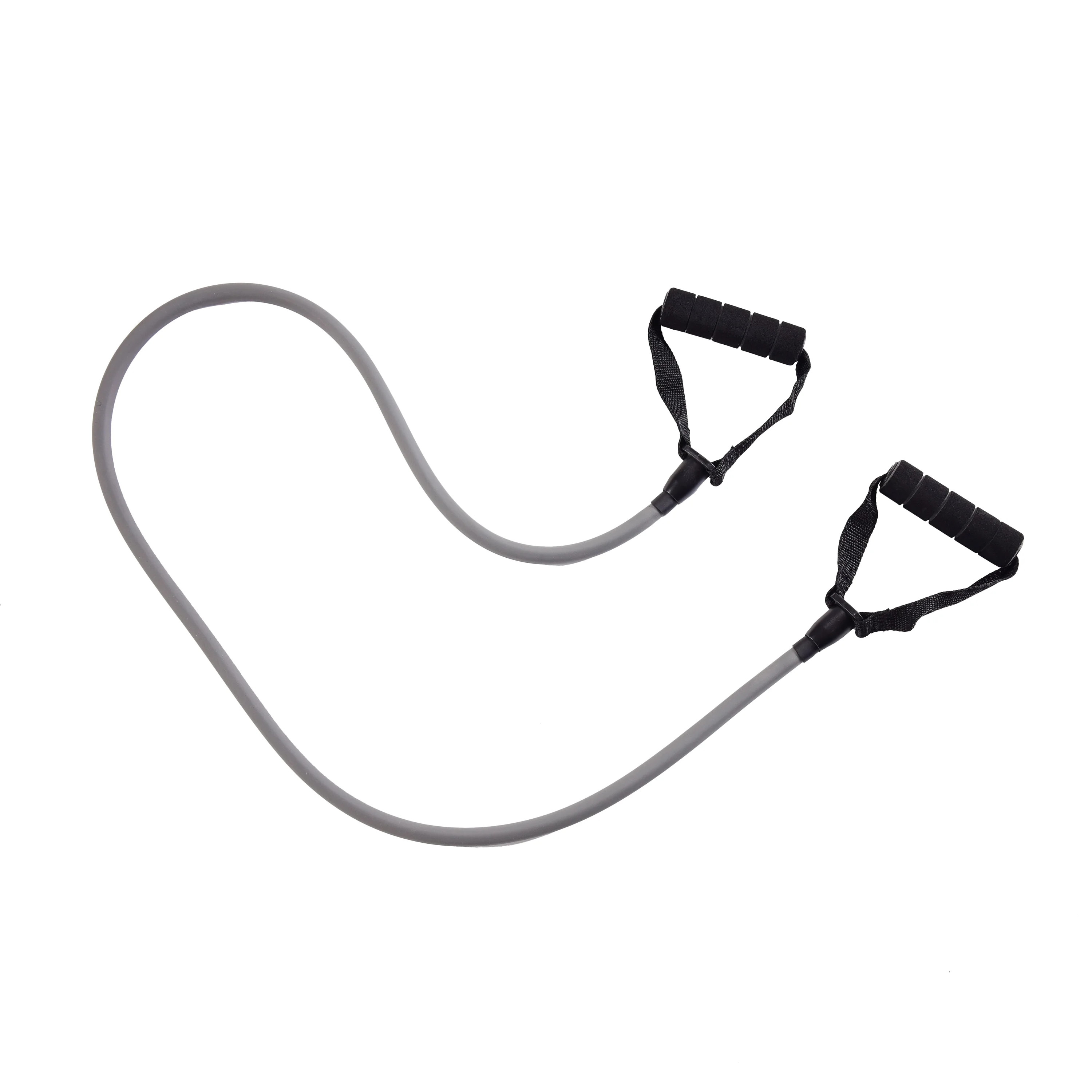 Athletic Works Resistance Tube Exercise Band, Heavy Resistance, Gray - Walmart.com | Walmart (US)