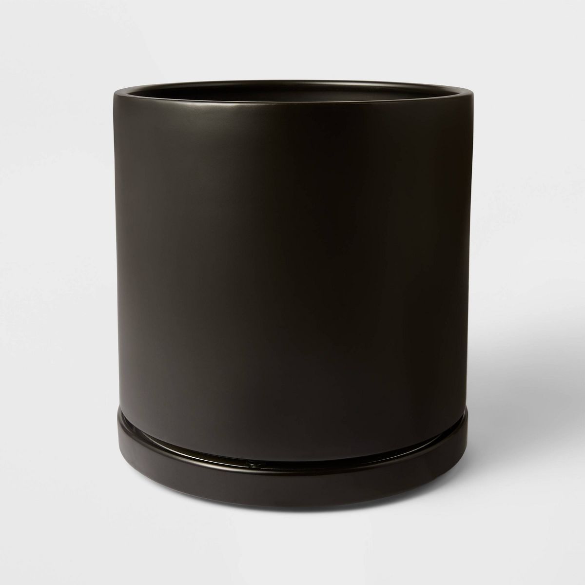 Hilton Carter for Target Ceramic/Metal Indoor Outdoor Planter Pot with Saucer & Rotation | Target