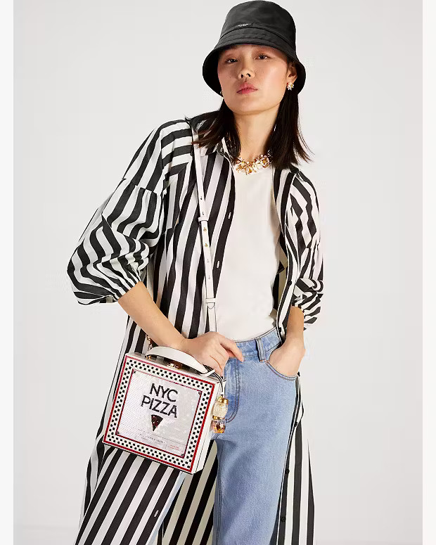 Slice 3d Pizza Box Top-handle Bag | Kate Spade (US)