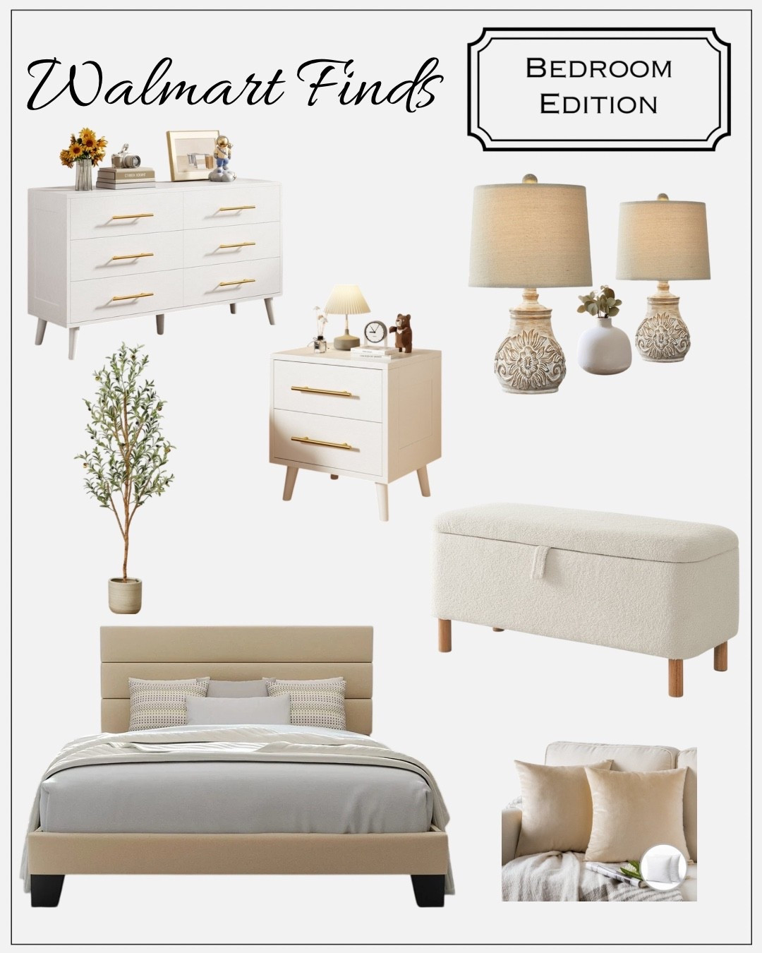 Gorgeous bedroom decor from Walmart!

#LTKHome #LTKStyleTip