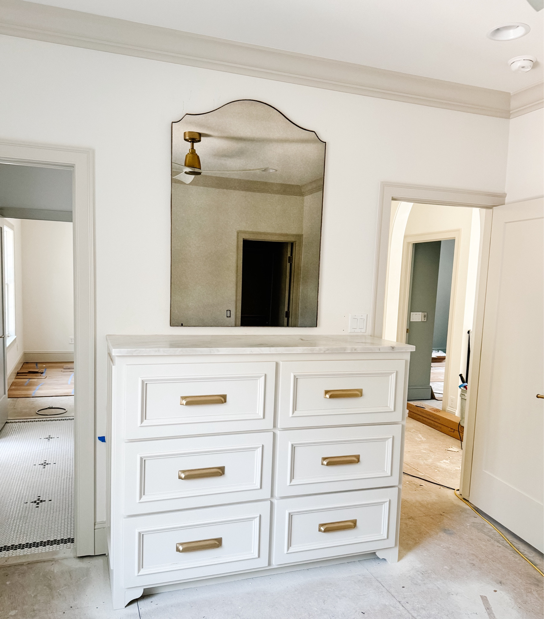 Tall mirror / vanity mirror / brass mirror / gold mirror / vintage mirror / wall mirror / living room mirror / entry mirror / bathroom mirror / living room mirror / bedroom mirror 

#LTKStyleTip #LTKHome